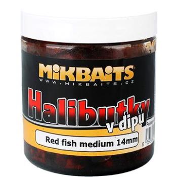 Mikbaits Halibutky v dipe Red fish 14 mm 250 ml (8595602220700)