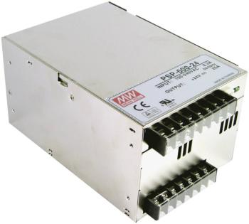 Mean Well PSP-600-27 zabudovateľný sieťový zdroj AC/DC, uzavretý 22.2 A 600 W 27 V/DC
