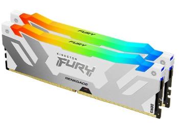 KINGSTON DIMM DDR5 64GB (Kit of 2) 6000MT/s CL32 FURY Renegade Biela RGB XMP