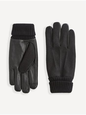 Čiapky, šály, rukavice pre mužov Celio - čierna