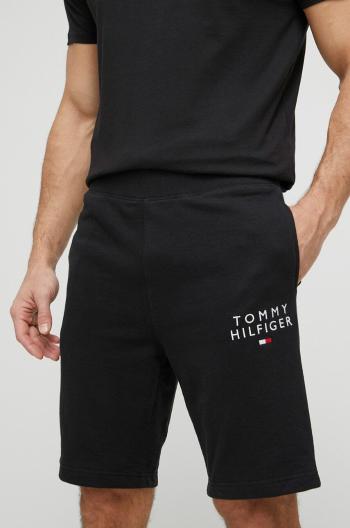 Šortky Tommy Hilfiger čierna farba