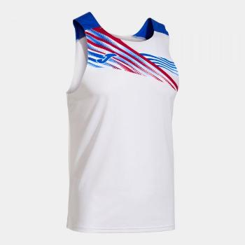 ELITE X SLEEVELESS SHIRT WHITE ROYAL M