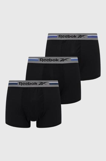 Boxerky Reebok pánske, čierna farba