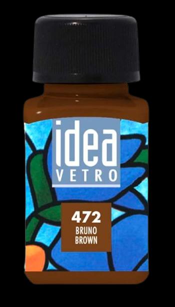 MAIMERI IDEA VETRO - Farby na sklo 472 - brown, 60 ml