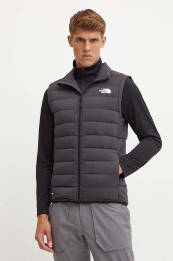 Športová páperová vesta The North Face Belleview Stretch čierna farba, prechodná, NF0A7UJR4H01