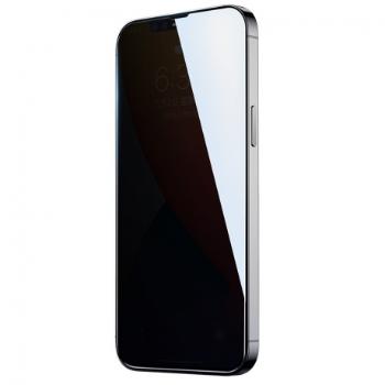 Joyroom Knight Privacy ochranné sklo na iPhone 13 / 13 Pro, čierne (JR-PF902)