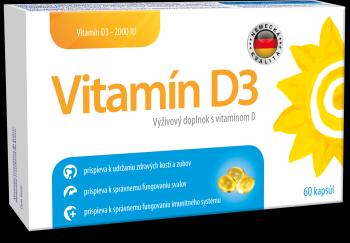 Vitamin D3 2000IU 60 kapsúl