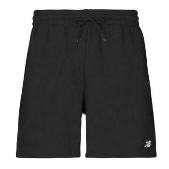 New Balance  FRENCH TERRY SHORT  Šortky/Bermudy Čierna