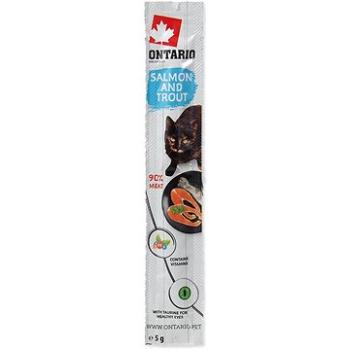 ONTARIO Stick for cats Salmon & Trout 5 g (8595091766765)