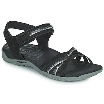 Merrell  Športové sandále TERRAN 3 CUSH CROSS - BLACK  Čierna