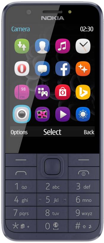 Nokia 230 mobilný telefón Dual SIM modrá