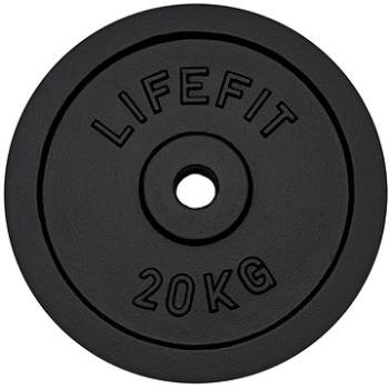 Kotúč Lifefit 20 kg / tyč 30 mm (4891223097665)