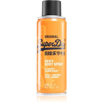 Superdry Cedarwood. Mandarin. Amber. telový sprej pre mužov 200 ml