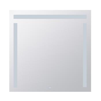 Zrkadlo Bemeta s osvětlením a dotykovým senzoremvo farebnom provedení hliník/sklo 101401127