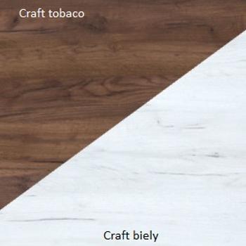 WIP Komoda ANGEL | 06 Farba: Craft tobaco / craft biely