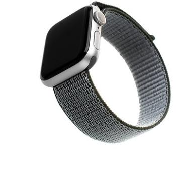 FIXED Nylon Strap pre Apple Watch 42/44/45/Ultra 49mm olivový (FIXNST-434-OL)