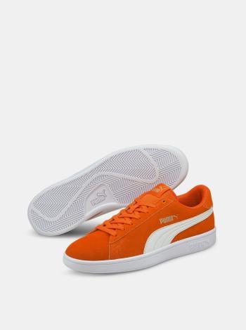Oranžové semišové tenisky Puma