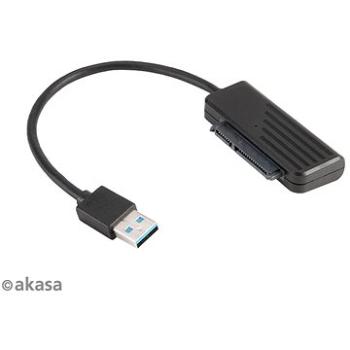 AKASA USB 3.1 Gen1 type A redukcia na prepojenie 2,5 SATA disku/AK-AU3-07BK