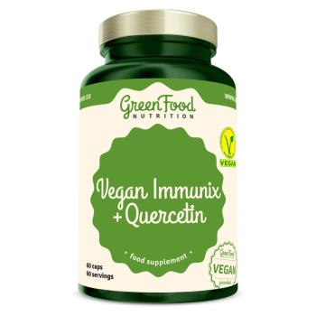 GREENFOOD NUTRITION Vegan immunix + Quercetin 60 kapsúl