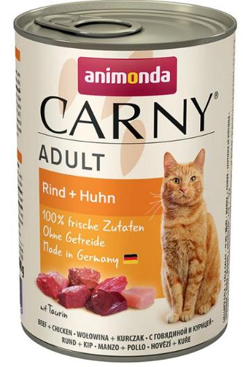 Animonda CARNY® cat Adult hovädzie a kura 6 x 400g konzerva