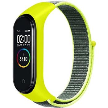 Eternico Airy na Xiaomi Mi band 5/ 6/7 Lime Green (AET-XMI7AY-LiGr)