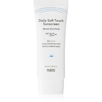 Purito Daily Soft Touch Sunscreen ľahký ochranný krém na tvár SPF 50+ 60 ml