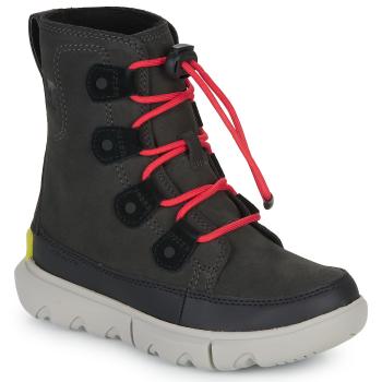 Sorel  YOUTH SOREL EXPLORER LACE WP  Polokozačky Čierna