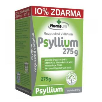 PHARMALINE Psyllium vláknina 250 g + 10% ZDARMA