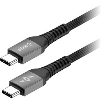 AlzaPower AluCore Ultra Durable USB-C-C 2.0 PD100W 2m tmavo sivý (APW-CBSTC1002B)