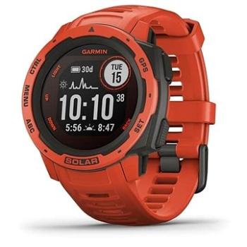 Garmin Instinct Solar, Flame Red (010-02293-20)