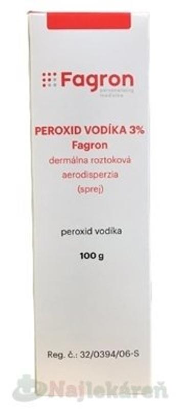 FAGRON PEROXID VODÍKA 3% sprej 100 g