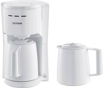 Severin KA 9256 kávovar biela  Pripraví šálok naraz=8 termoska, s funkciou filtrovania kávy