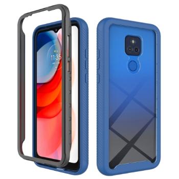 DUAL kryt Motorola Moto G Play (2021) modrý