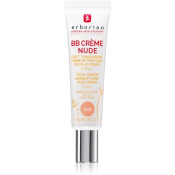 Erborian BB Cream tónovací krém pre dokonalý vzhľad pleti SPF 20 malé balenie odtieň Nude 15 ml