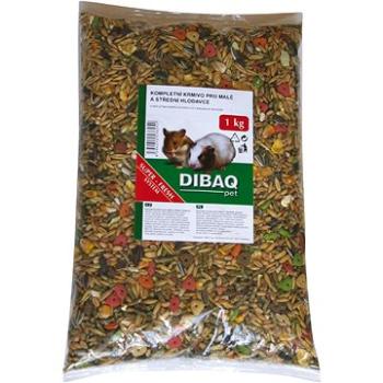 Dibaq Kompletná kŕmna zmes pre malých hlodavcov 1 kg (8594014576252)