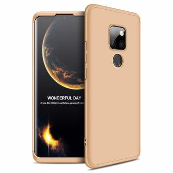 GKK Huawei Mate 20 Ochranné puzdro GKK 360   Predný a zadný kryt celého mobilu  KP13990 zlatá