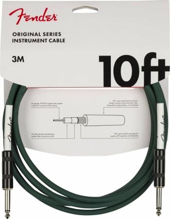 Fender Limited Edition Original Series Cable 10' Zelená 3 m Rovný - Rovný