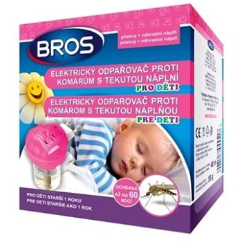 Odparovač BROS elektrický pre deti proti komárom 60 nocí (5904517044517)