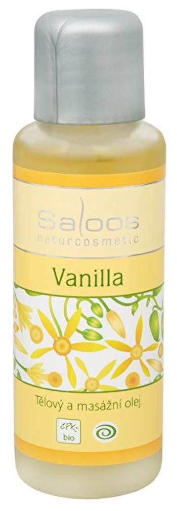 SALOOS Bio telový a masážny olej - Vanilla 50 ml