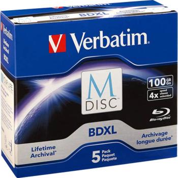 Verbatim 98913 M-DISC Blu-ray XL 100 GB 5 ks Jewelcase