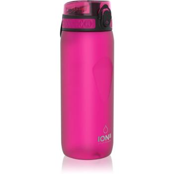 Ion8 One Touch fľaša na vodu farba Pink 700 ml