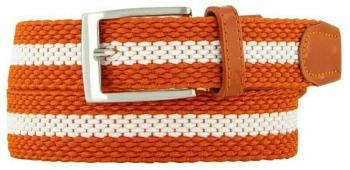 Alberto Belt Braided Stripe Multicolor Mens Orange 95