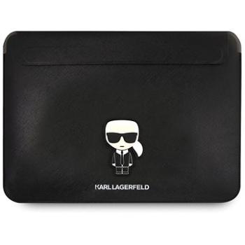 Karl Lagerfeld Saffiano Ikonik Computer Sleeve 16 Black (3666339040178)