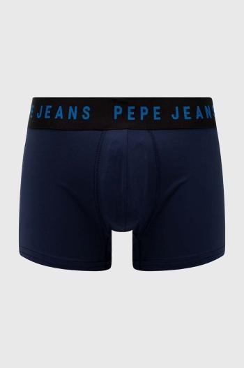 Boxerky Pepe Jeans 2-pak pánske, tmavomodrá farba