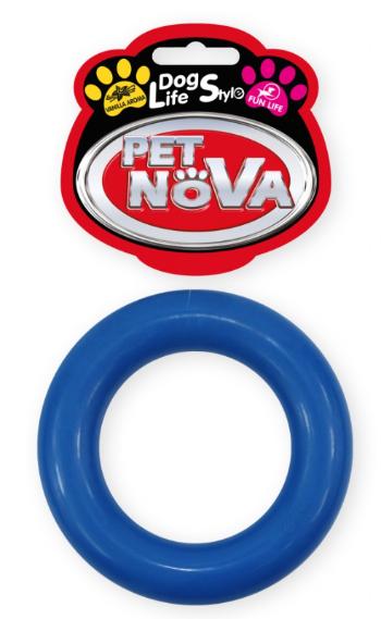 Petnova Hracky RUB RING 9 cm BLUE