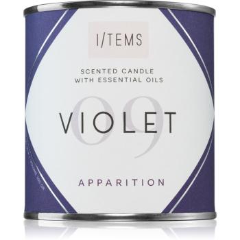 I/TEMS Essential 09 / Violet vonná sviečka 200 g