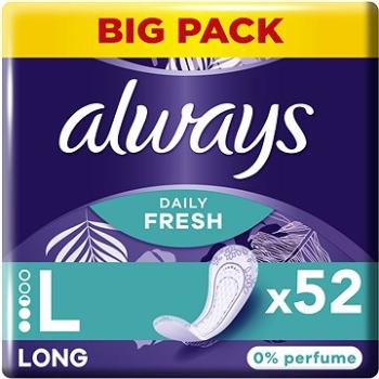 ALWAYS Daily Fresh Long 0 % parfemace 52 ks (8006540791394)