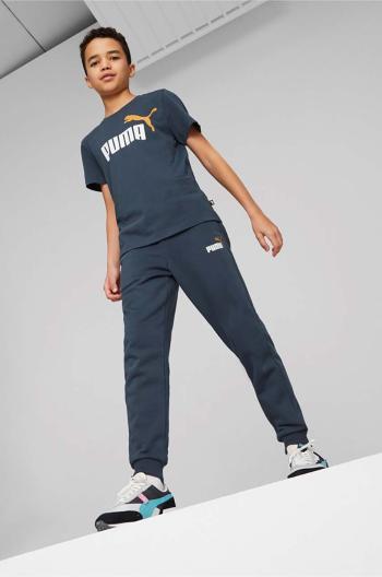 Detské tepláky Puma ESS+ 2 Col Logo Pants FL cl B jednofarebné