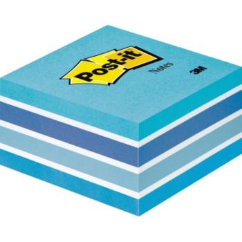 Post-it kocka samolepiacich poznámok 2028B 76 mm x 45 mm  pastelová modrá 450 listov