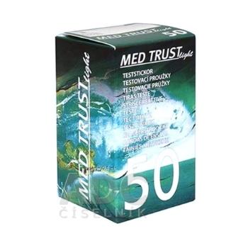 MED TRUST Light testovacie prúžky